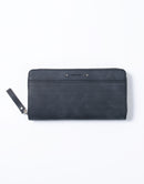Sand Round Zipper Long Wallet No.04280