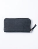 Sand Round Zipper Long Wallet No.04280