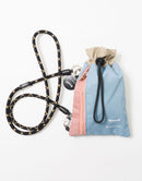 YOSEMITE STRAP® × MASTER-PIECE Mobile Strap Draw Strip Pouch No.12431-ys2