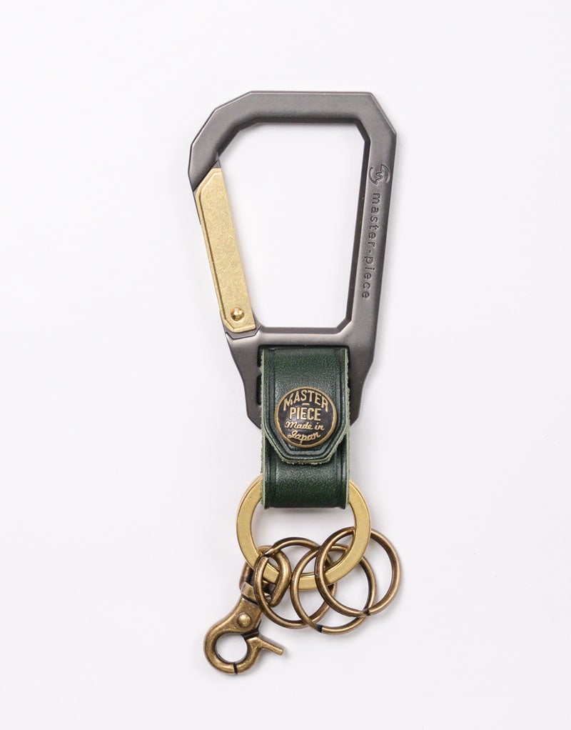 TheParacordStore 80mm Carabiner Key Ring: Olive Drab