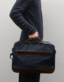 密度-Herrinbone涂层-3Way公文包No.01369-HC