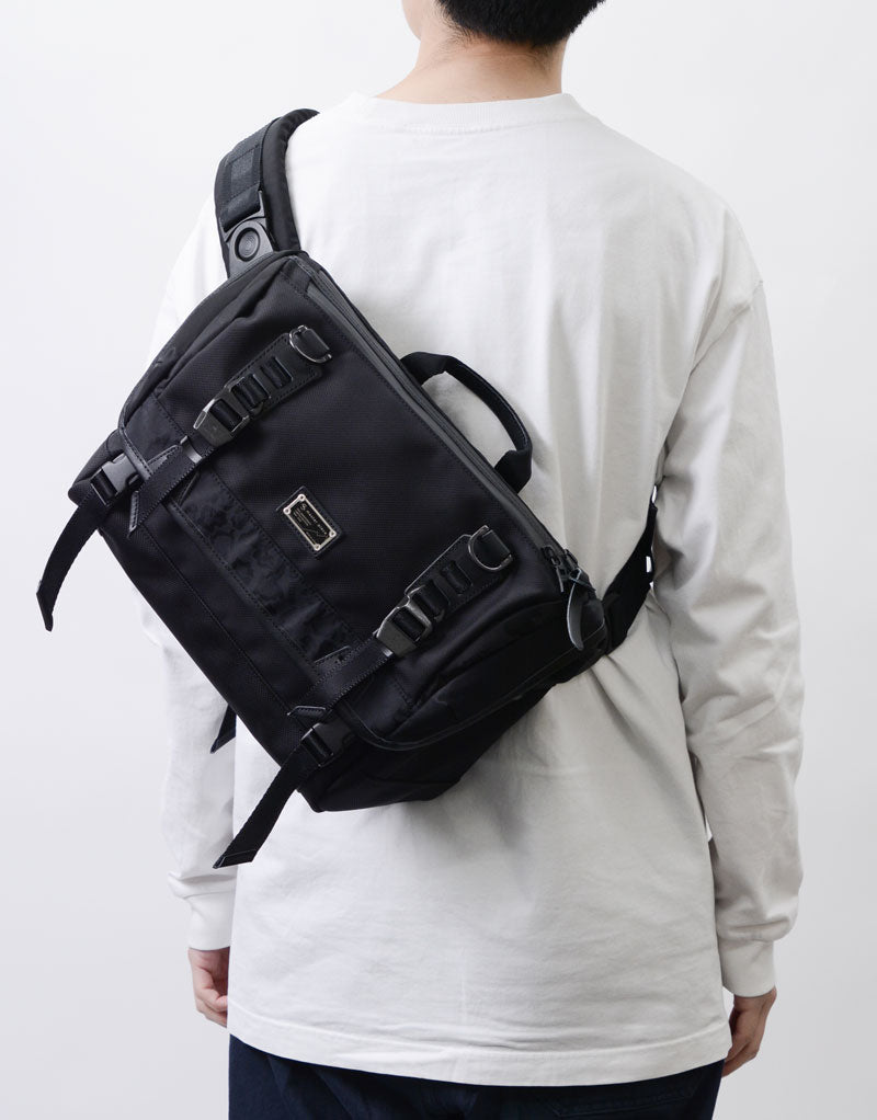 30th Anniversary Series "Black Crazy" Messenger Bag No.01756-30TH