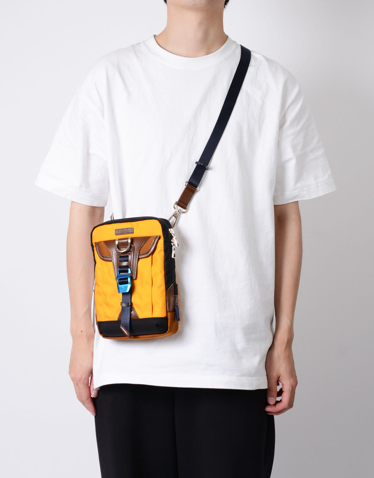 6633 バックセット 合皮 螺鈿入り 未使用品 サービス品 Potential Mini Shoulder Bag No.01764-v3 ｜master-piece