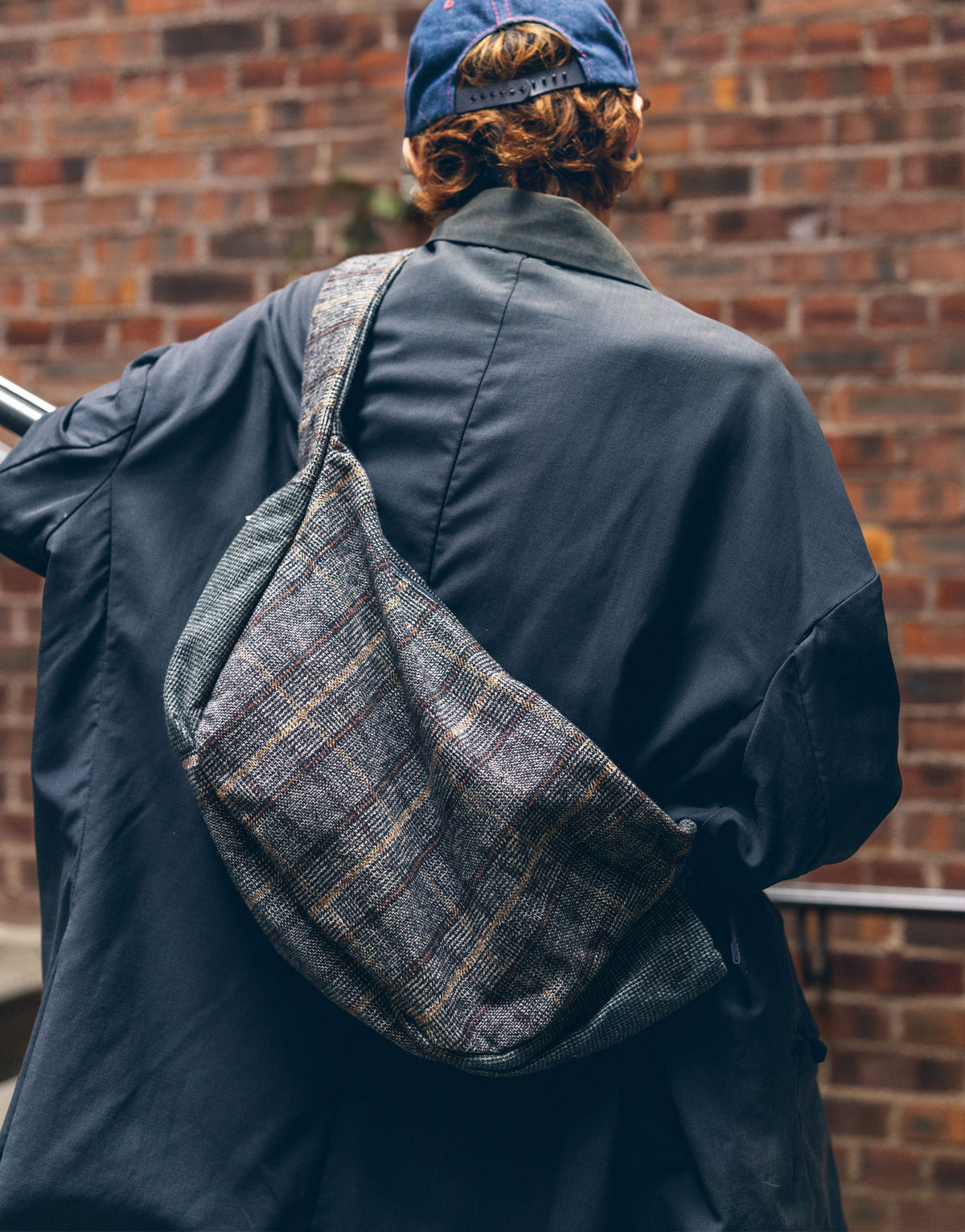 Ark Check Shoulder Bag M No.224061-c ｜master-piece
