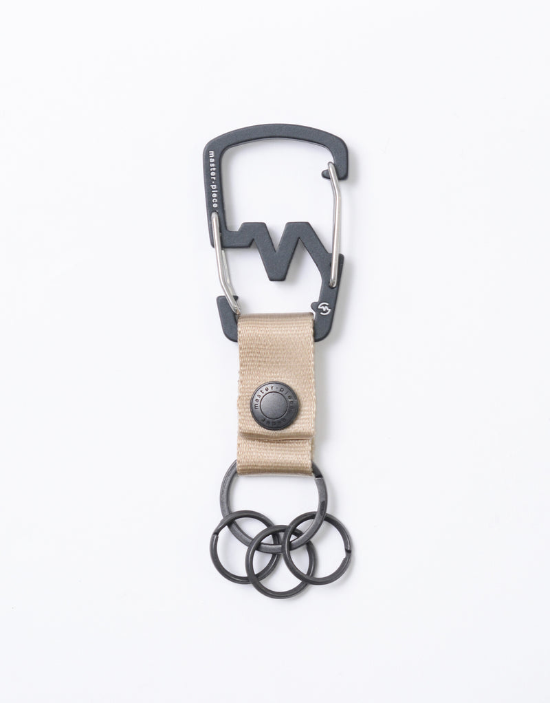 M-CARABINER KEY RING Keychain No.02005