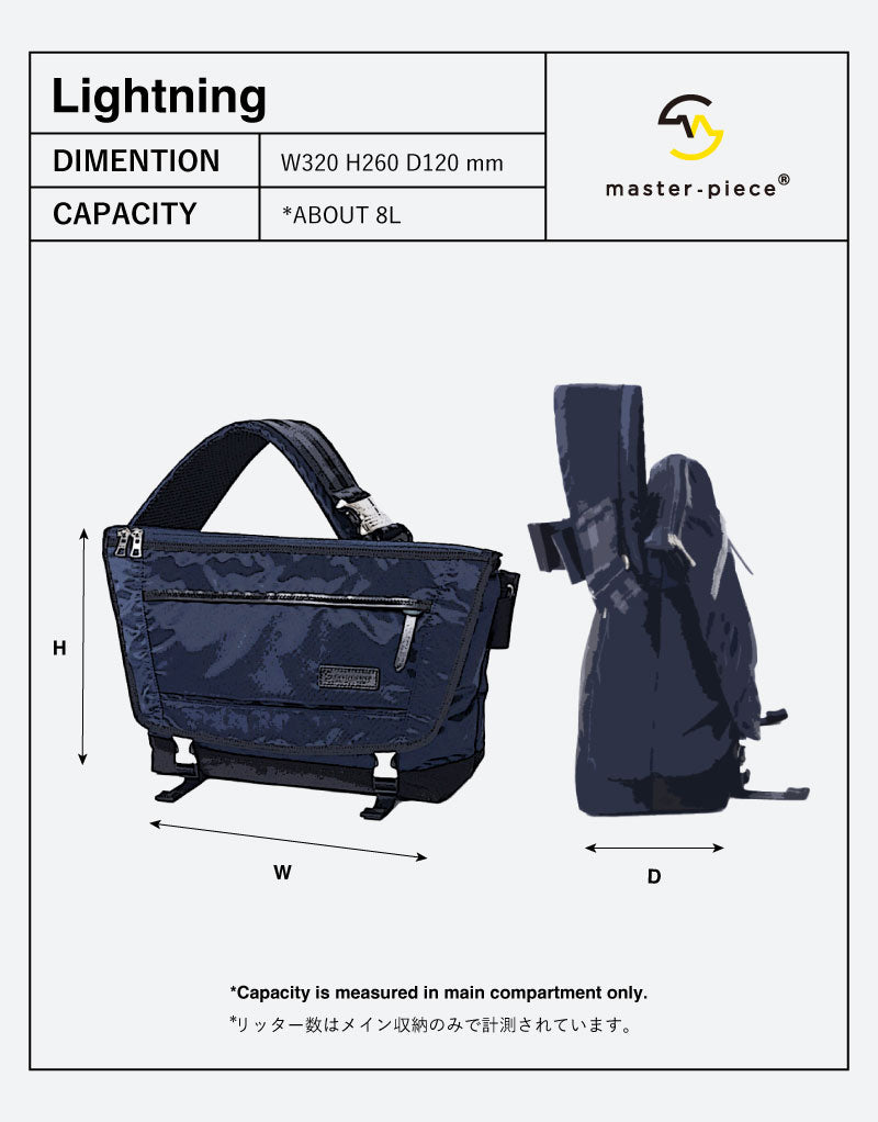 Lightning Messenger Bag No.02121-V2