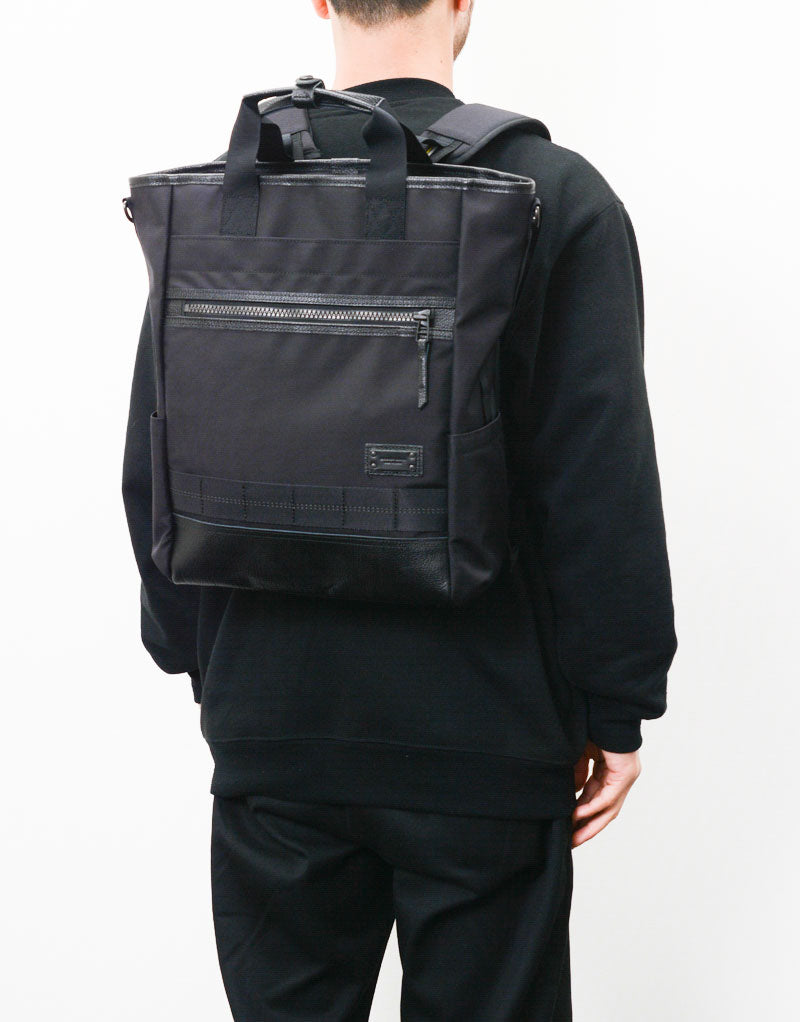 本日まで値下げ【極美品】master-piece rise ver.2 ブラック Rise ver.2 Backpack No.02261-v2 ｜master-piece | マスターピース
