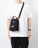 Link Drawstring Shoulder Bag No.02356-v2