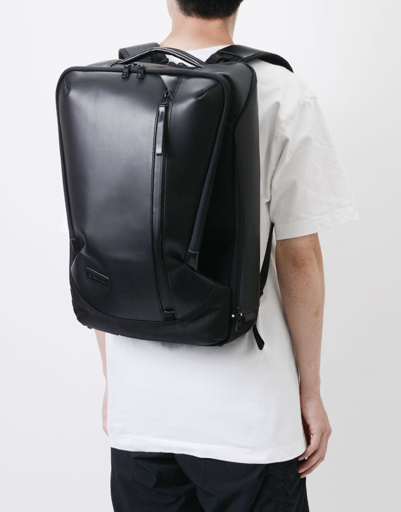 Slick leather Backpack L - Main Image