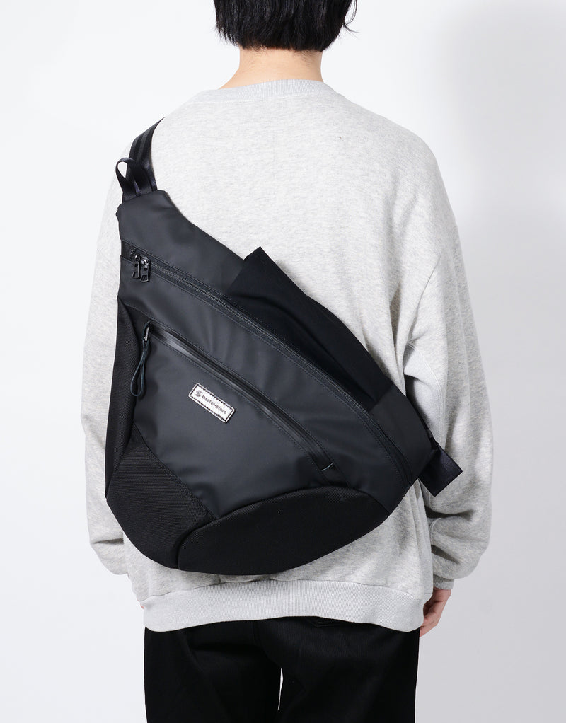 master-piece slick スリングバッグ ブラック Slick Wide Sling Bag No.02493 ｜master-piece | マスターピース公式