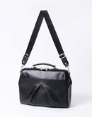 触发皮革版本。 2Way公文包No.04025-L