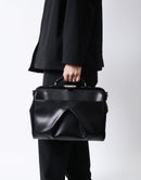 触发皮革版本。 2Way公文包No.04025-L