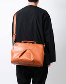 触发皮革版本。 2Way公文包No.04025-L