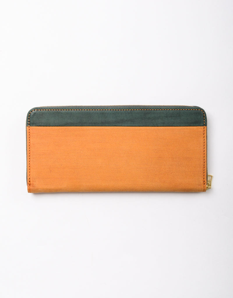 scratch Round Zip Wallet No.04060