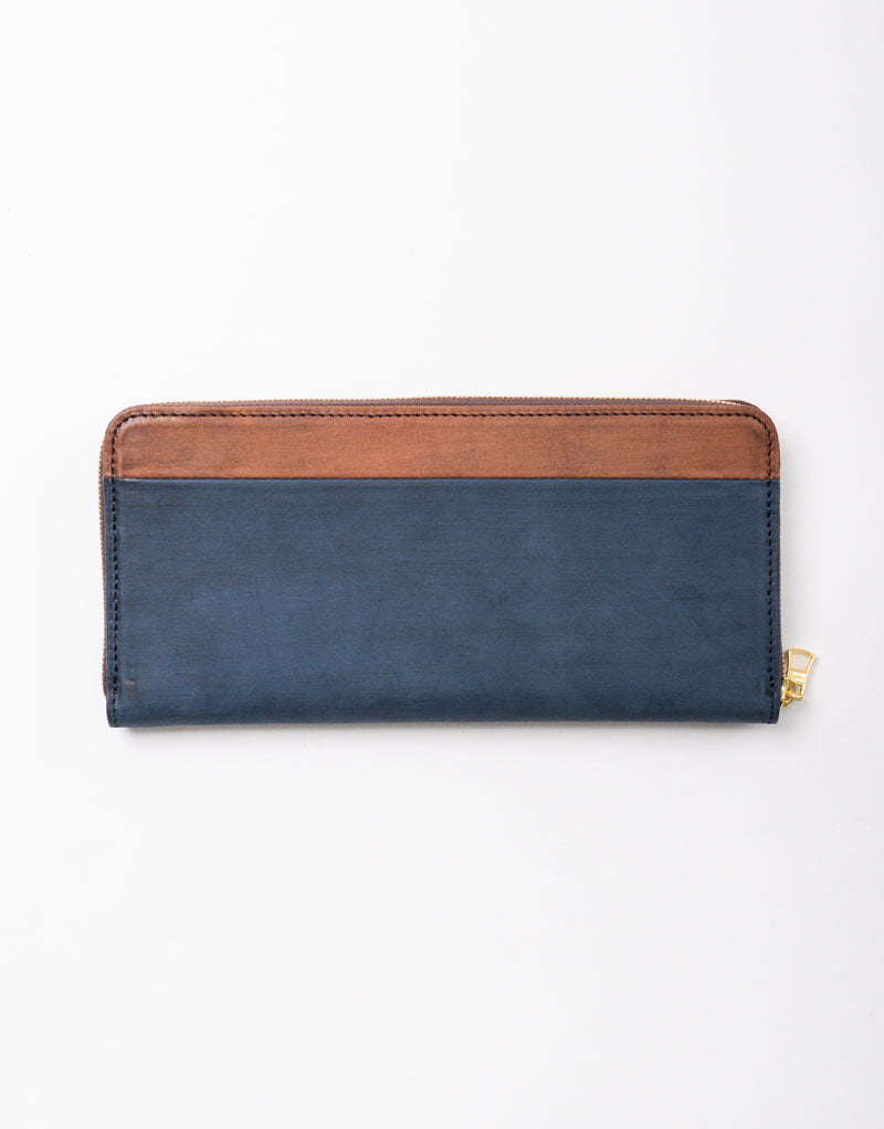 scratch Round Zip Wallet No.04060