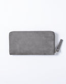 Sand Round Zipper Long Wallet No.04280