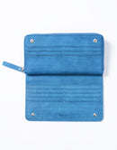 Sand Round Zipper Long Wallet No.04280