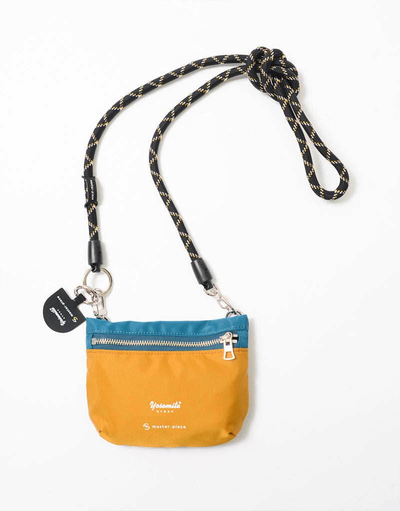 YOSEMITE STRAP® × master-piece mobile strap pouch No.12433-ys2