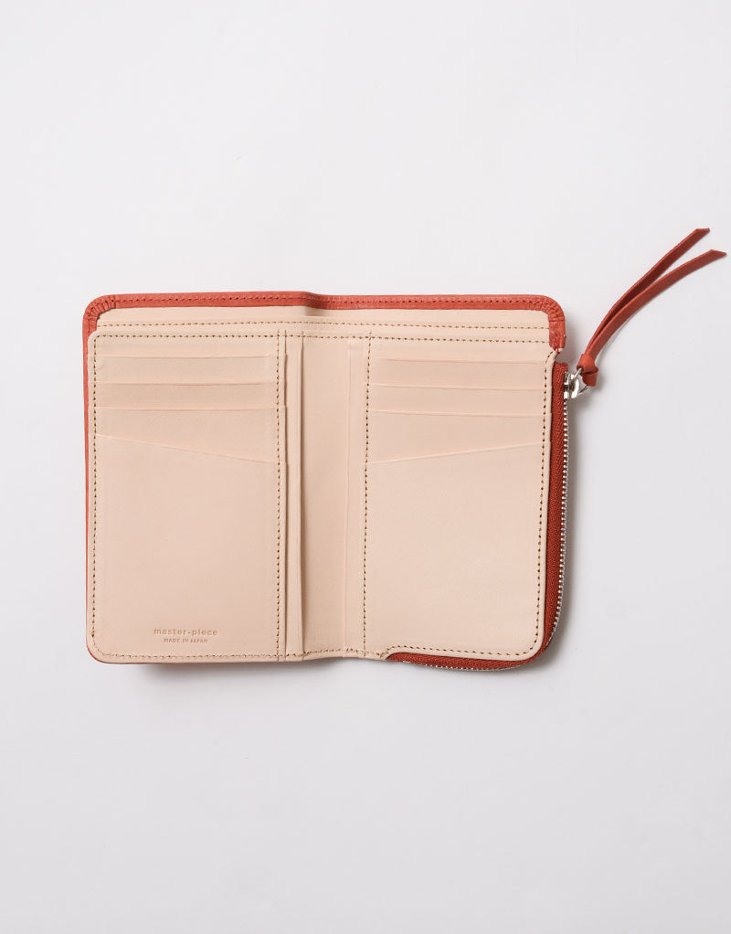 rough Middle Fastener Wallet No.223421