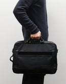 密度-Herrinbone涂层-3Way公文包No.01369-HC