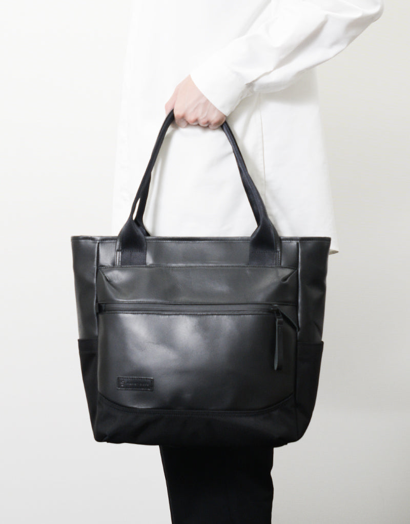 Slick leather ver. トートバッグ No.02483-l ｜master-piece