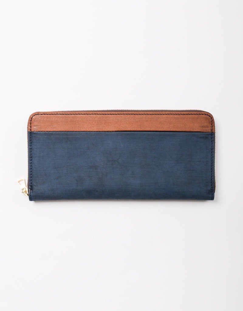 scratch round zipper wallet No.04060