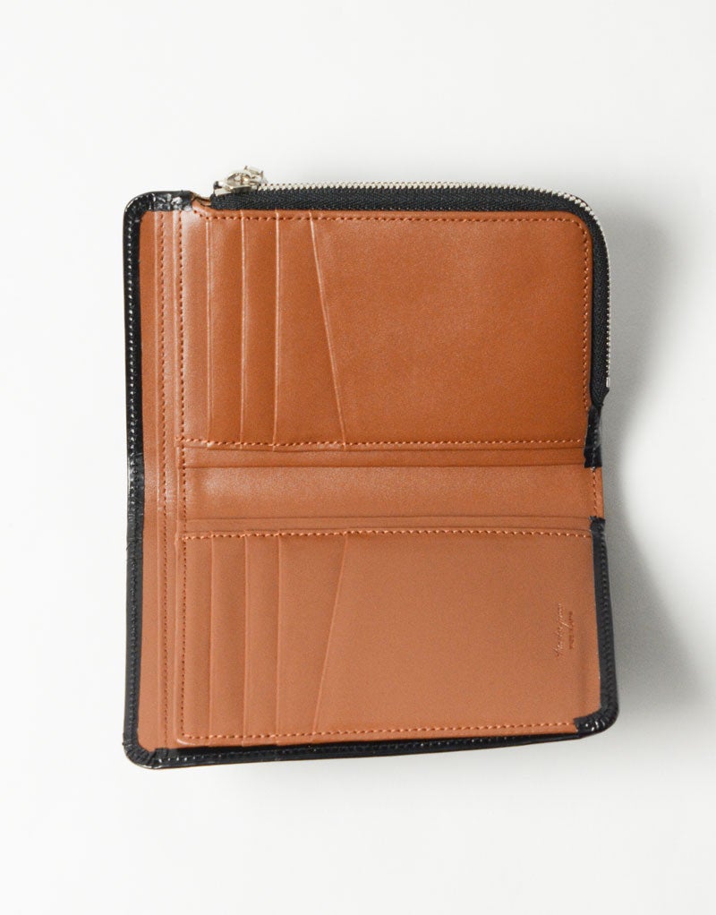 Notch Middle Zipper Wallet No.223051