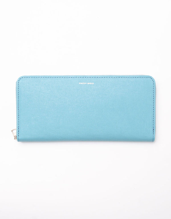 luster round fastener wallet No.223400