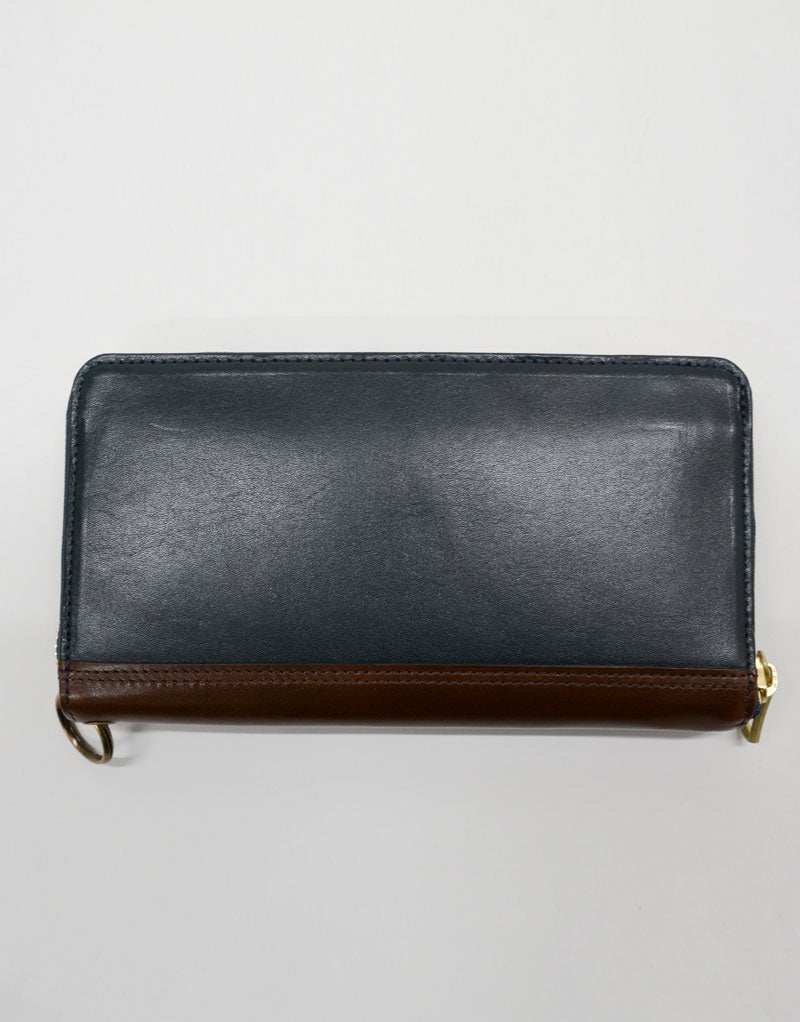 FLAT round zipper wallet No.223790